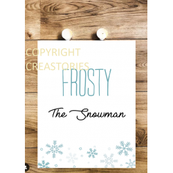 Affiche Frosty the Snowman